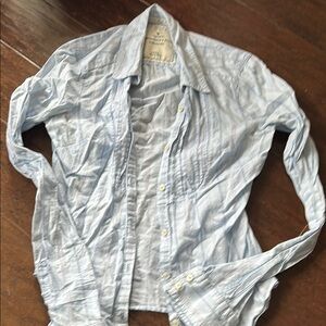 Abercrombie & Fitch Blue Button Down Shirt